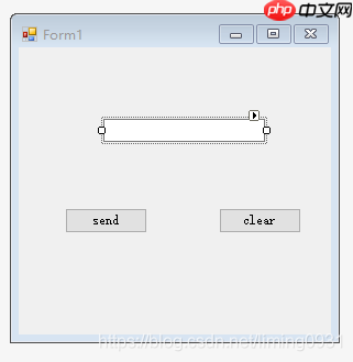 C#实例——上位机helloworld
