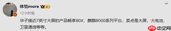 华为畅享80X参数卖点曝光：麒麟800近7英寸大屏