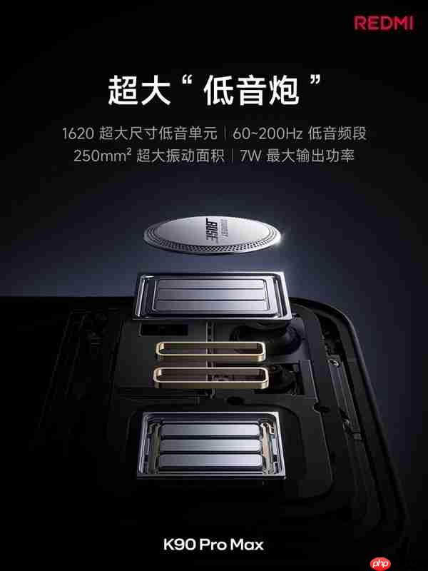 手机行业第一次实现2.1声道体验 卢伟冰：REDMI K90 Pro Max行业唯一