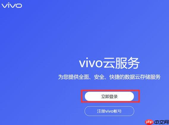 vivo云服务存储空间在哪里看 怎么查看vivo云服务存储空间