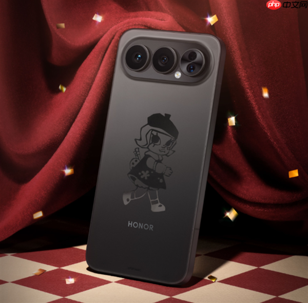 荣耀500 Pro MOLLY 20周年限定版上架预约：行业首款潮玩手机 联名天花板