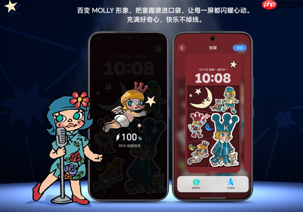 荣耀500 Pro MOLLY 20周年限定版开售：国补到手3999元 首款全机定制潮玩手机