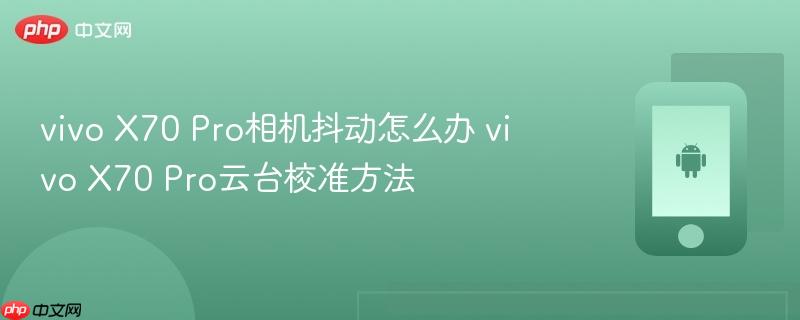 vivo x70 pro相机抖动怎么办 vivo x70 pro云台校准方法