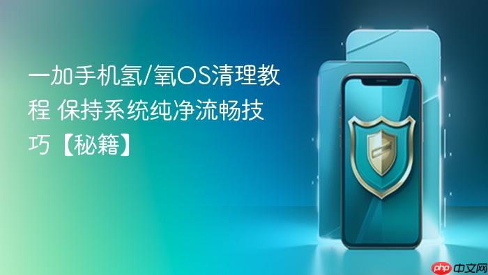一加手机氢/氧os清理教程 保持系统纯净流畅技巧【秘籍】
