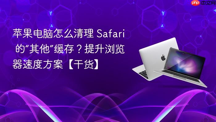 苹果电脑怎么清理 safari 的“其他”缓存？提升浏览器速度方案【干货】