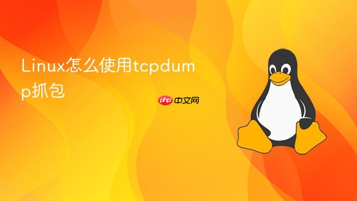 linux怎么使用tcpdump抓包